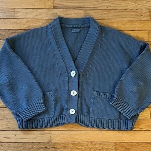 Babaa No. 22 Cardigan Midnight Ocean